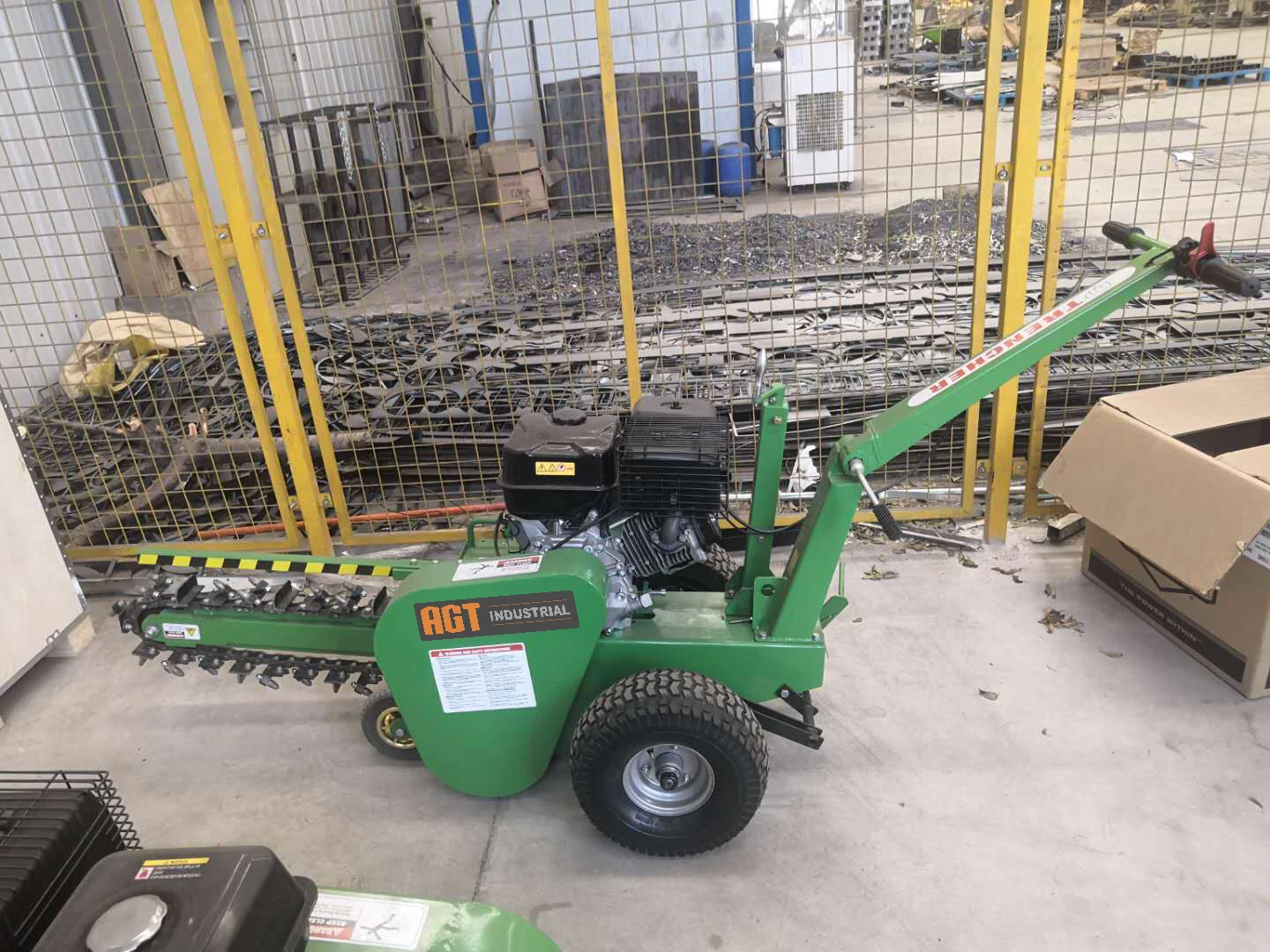 Trench Machine Hand Held Trenching Machine Mini Trencher Carbide Alloy Blade Chain ...
