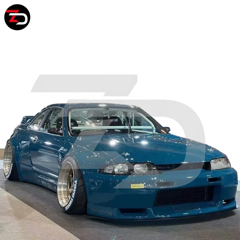 Good Fitment Rocket B Style Body Kit Front Bumper Rear Wrapper Side