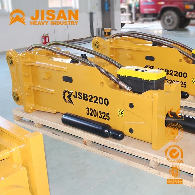 Okada Ub11 Hmb750 Sy35c Mini Excavator Hydraulic Breaker Rock Grinder Drum Cutter Hammer Hydraulic Backhoe Point Chisel