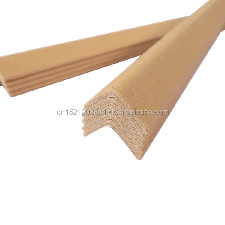 L-shape Box Paper Corner Edge Protector Edgeboard Angle Bead Board Cardboard Carton Edge Protector Packaging Corners Protective