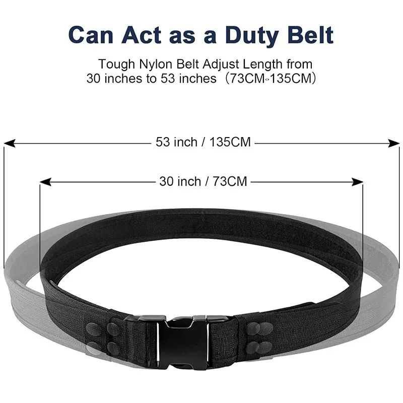 Mountaineering Versatile Security Tactical Modular Equipment System Molded Duty Belt Set Work Hunting Training Tactical Belts