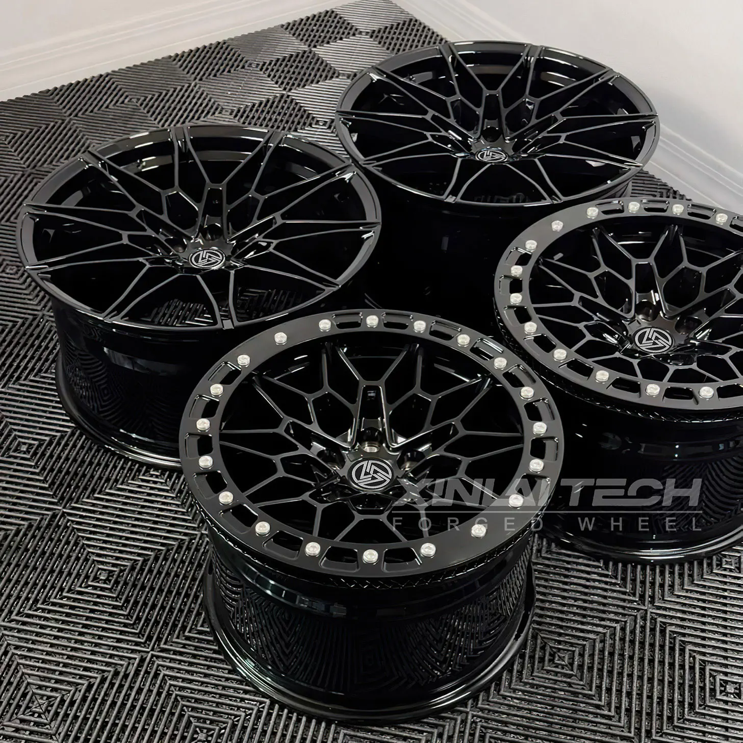 XINLAI Beadlock Custom Forged Wheels 6x139.7 6x114.3 Wheels 4x4 off Road Car Alloy Rim for jeep Land Rover gmc Wheels - Image 4