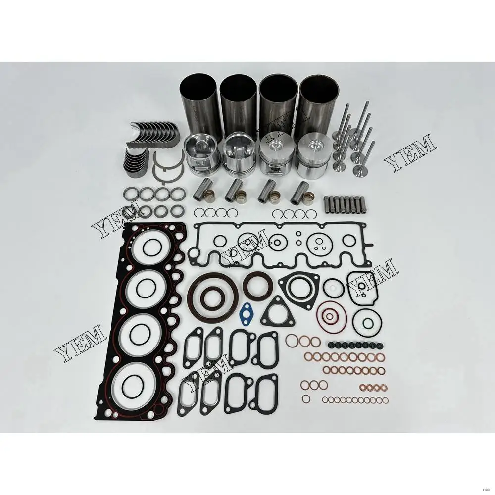 Rebuild Kit With Piston Ring Bearing Valves Gaskets Piston Fit for Deutz BF4L1011 Machinery Engine Parts