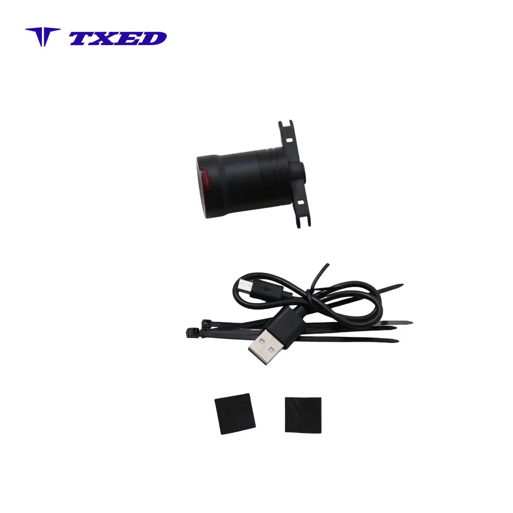 Ipx6 Waterproof Usb Rechargeable Smart Vibration Induction Brake Sensor bicycle Rear Light for bicycle Electric bicycle
