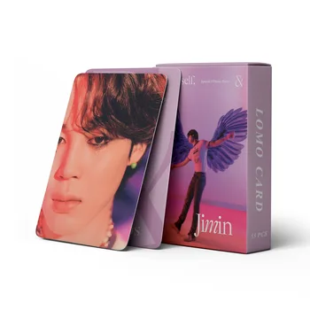 KPOP Idol 55pcs/box Bangtan Boys Jimin Id:chaos Photocard