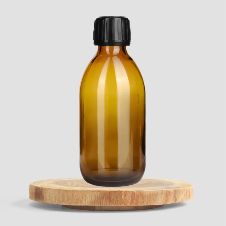 Factory Outlet Amber Clear 30ml 60ml 100ml 200ml Medical Oral Liquid Syrup Glass Bottle With Screw Cap