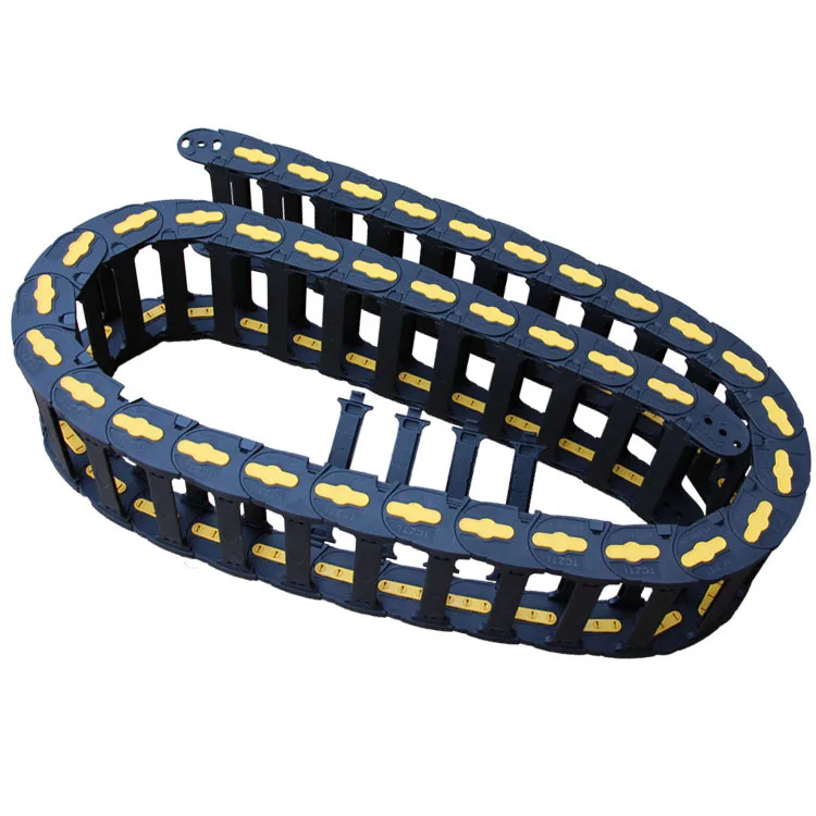 KOMAY Flexible Aluminum Plastic Cable Wire Track Drag Chain Carrier Tray Cable Chain Protection Cable