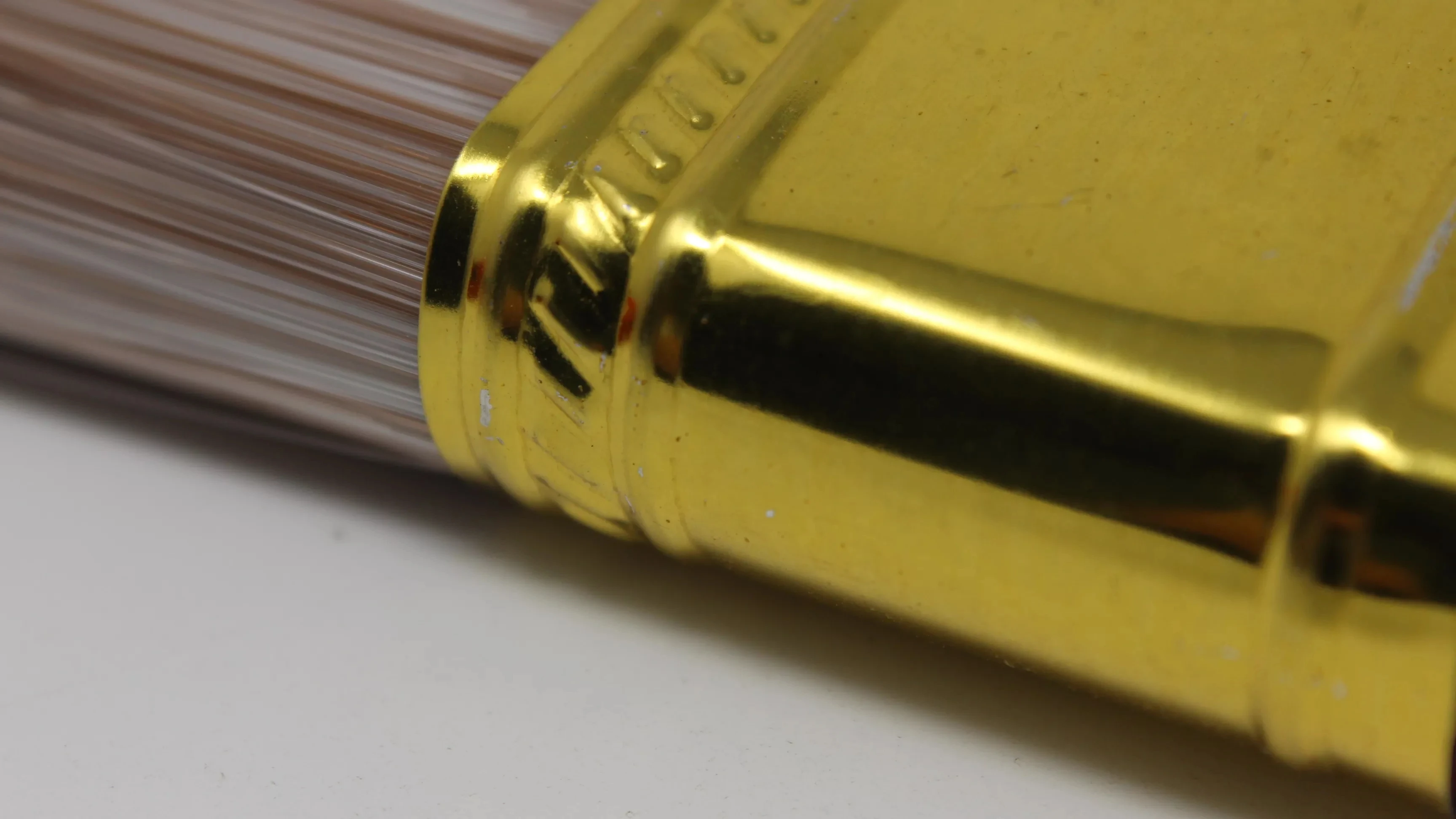 High Quality Soft Solid Round Tapered Filament Paint Bruses Wood Handle