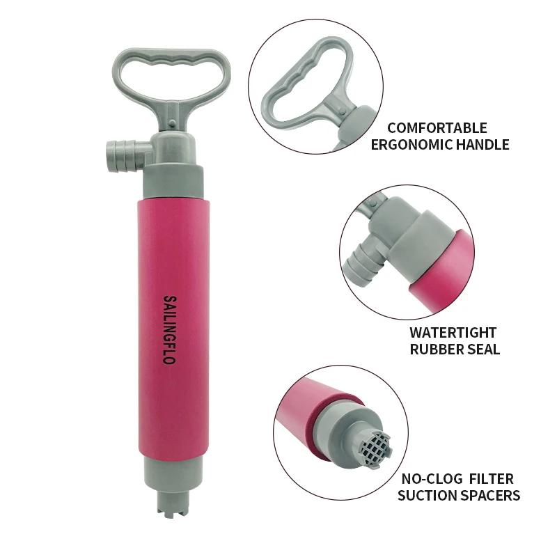 Sailingflo Small Easy To Operate Marine Bilge Pump Inflatable Boat Pump