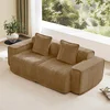 Brown + Velvet + 2 Seat