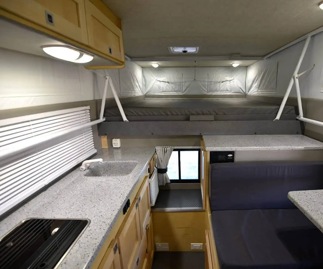 Customized Luxury Lightweight Slidein Popup Truck Camper 4x4 Offroad