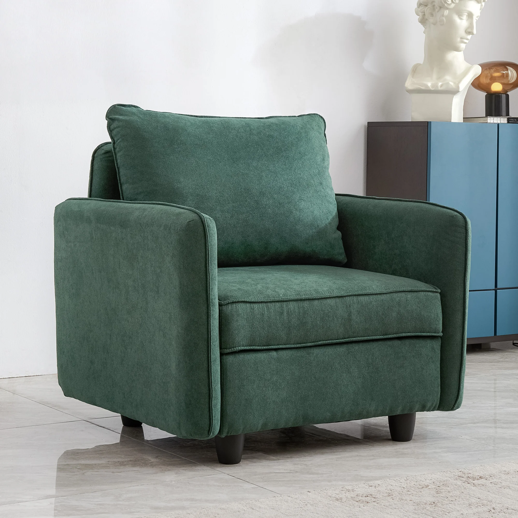 single sofa chair with storage