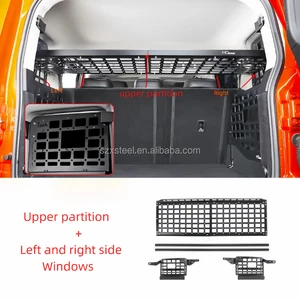 Thickened Aluminium Alloy Foldable Trunk Rear Door Shelf Double Tailgate Table Storage Rack for Fuel tank 300 Accessories