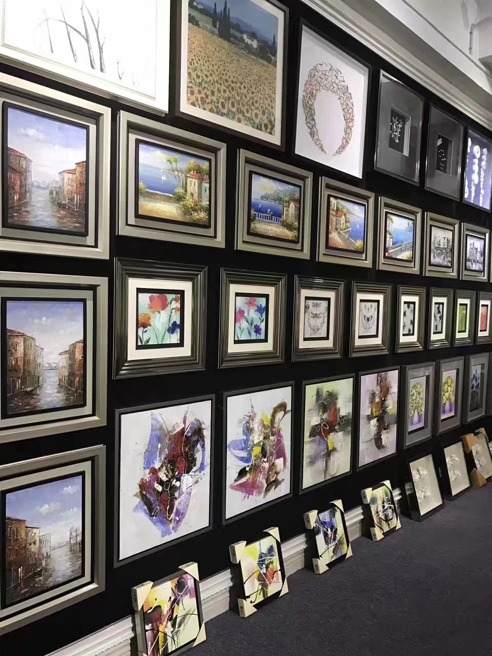 Wall Art Floater Frame For Canvas,Floating Frame For Canvas Artist Panel Oil Painting Wall Art