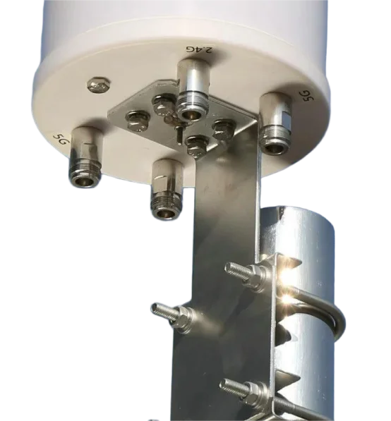 2.4GHz/5.8GHz 3X3 MIMO 8dBi Dual 2400-2500MHz/5150-5850MHz LTE Omni Directional Outdoor Antenna Wifi Antenna for Router