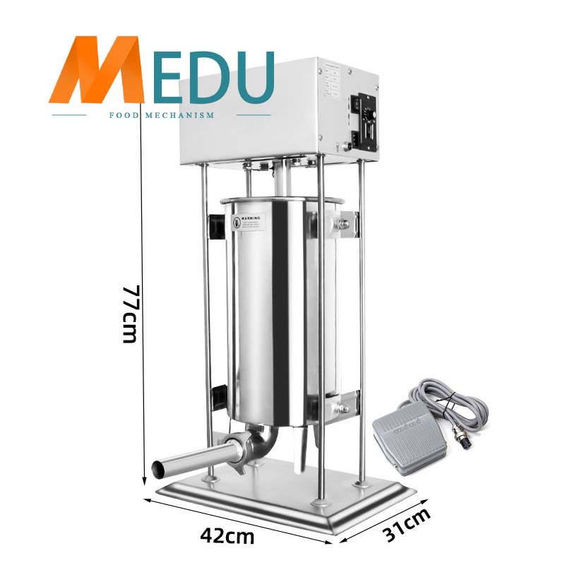 Китайский Электрический ручной наполнитель для колбасы, устройство для наполнения мясом, ручной наполнитель 3 л, 5 л, 7 л, 10 л, 15 л, 20 л, 25 л, 30 л