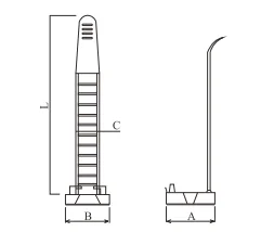 Good Quality Manufactured Various Sizes Adjustable Nylon Cable Clamp Cable Clip Can Hold Any Size Cable