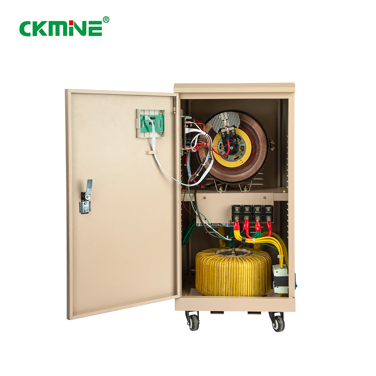 CKMINE カスタマイズされたサーボモータ AVR SVC シリーズ 20KVA 15kva 15kw AC 単相 220V 自動電圧レギュレータスタビライザー