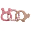 Nouveau bracelet animal en silicone - éléphant marron - lapin rose