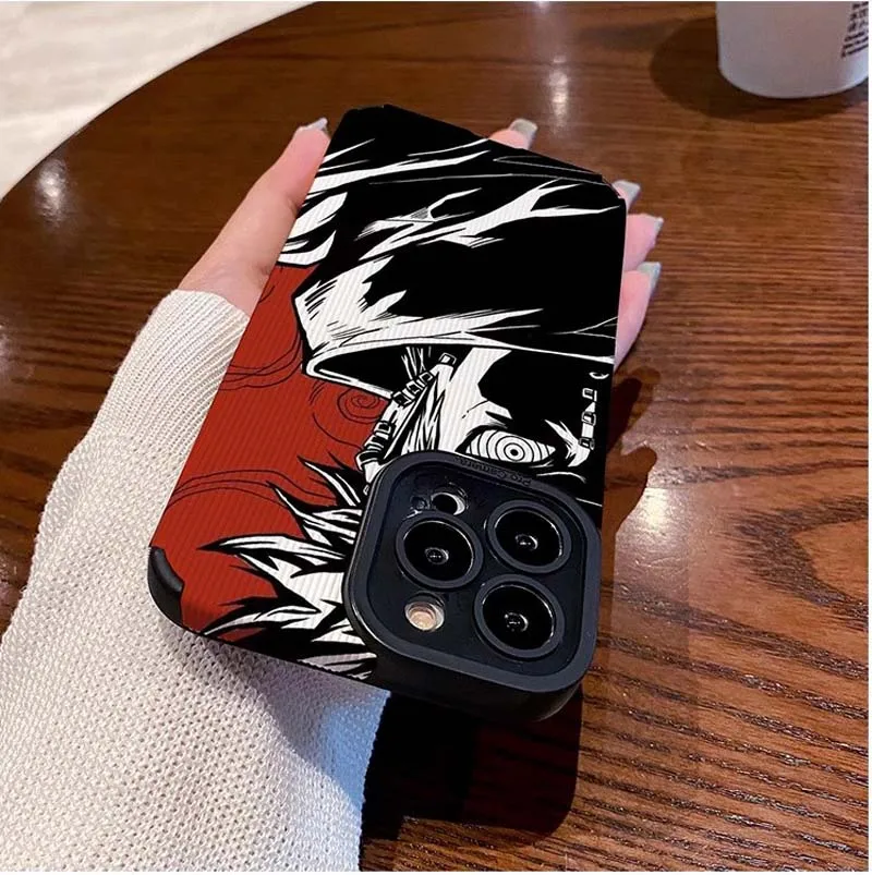Cartoon Fighter TPU Leather iPhone Case - Pro Max
