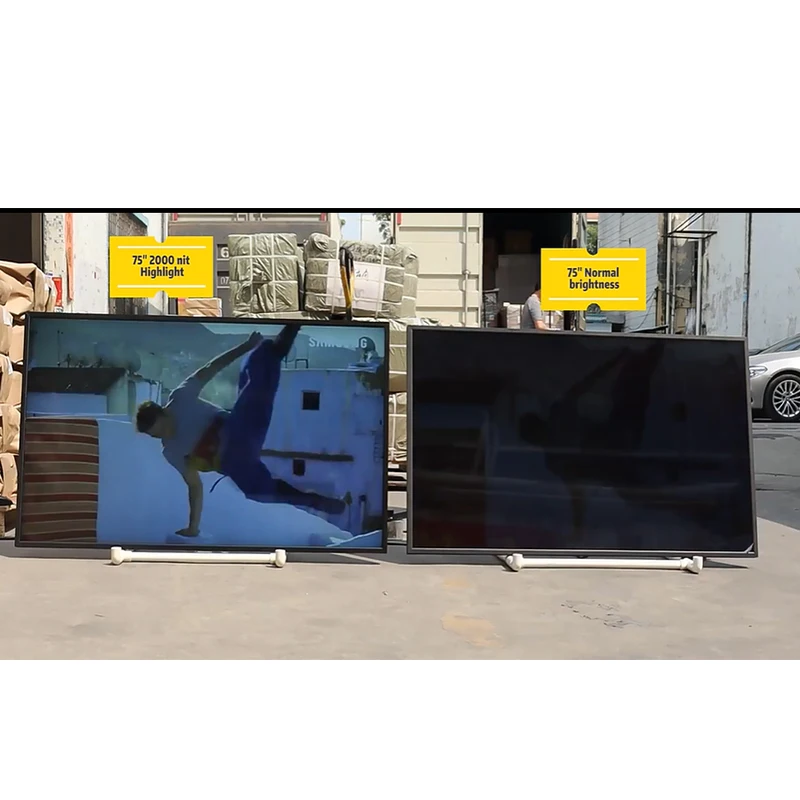 75 Zoll LCD-Panel mit hoher Helligkeit ld750dgn-fkh3 unterstützt 3840*2160,3000 Nits, LCD-Bildschirm mit hoher Helligkeit