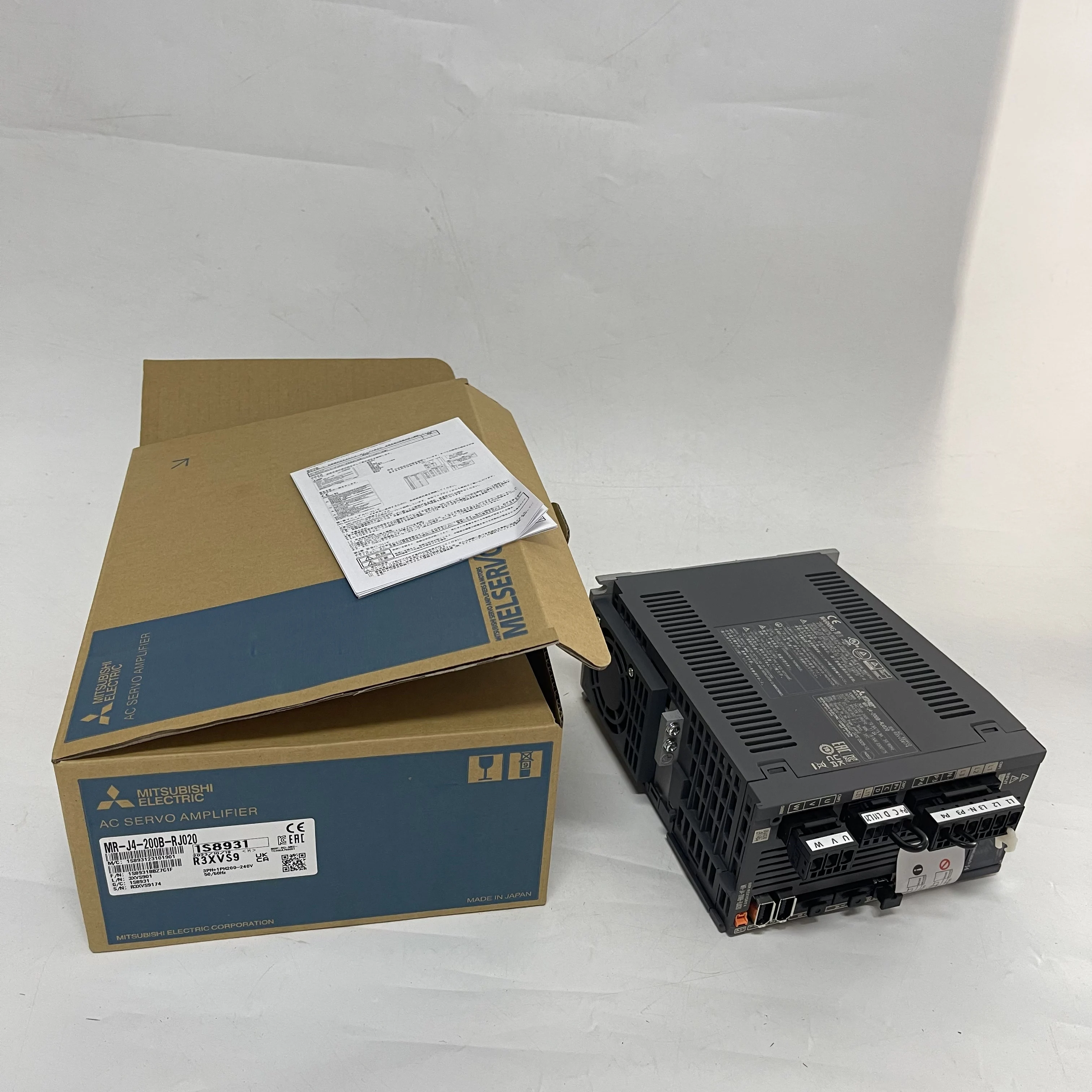 Mitsubishi AC Servo Amplifier MR-J4-200B-RJ020 Mitsubishi AC Servo Amplifier MR-J4-200B-RJ020