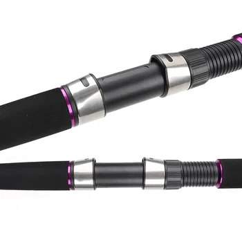 Boat Fishing Rod 1.8 Meters Solid Carbon Rod Straight Handle Slightly Super Hard Lightweight for Marine Boat Sea Fishing Rod – Hard Lure – view 4