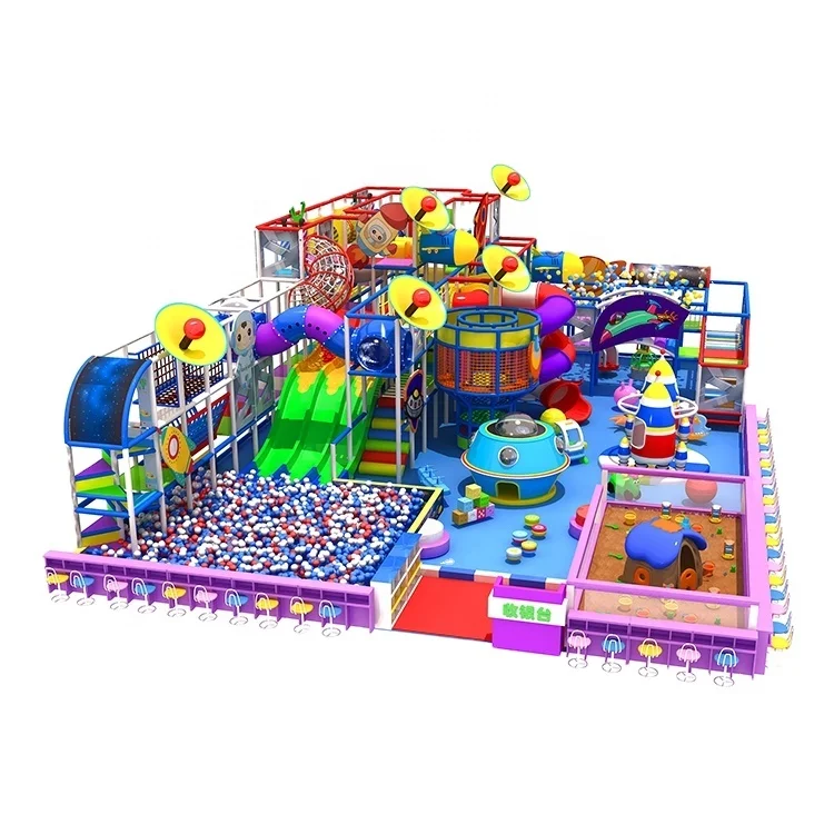 Colorful Children Kids Commercial Amusement Platform Product Play Game Amusement Parks Equipment