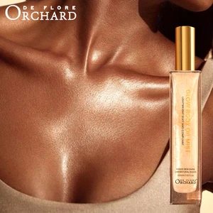 Custom Logo Lightweight Body Oil Silky Compliant Glow 100ml Volume Made Nature Compliant PC Glass Body Care Features Glasses