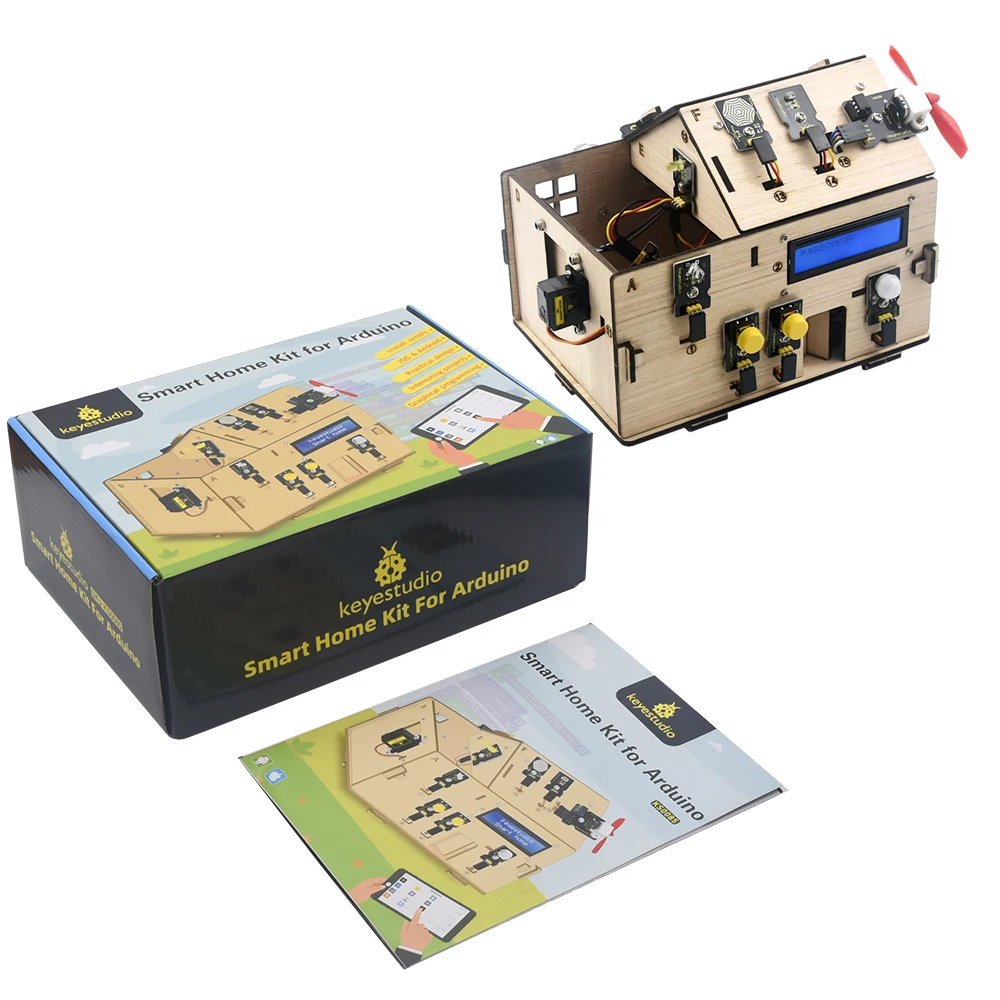 Hot Sale Smart Home Automation Projects Wooden House Electronic ...