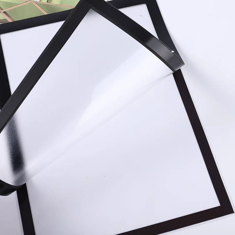 Пружинная Магнитная Сумка для документов A4 без пробойника Офисная деловая лицензия наклейка рамка плаката AL570680991907