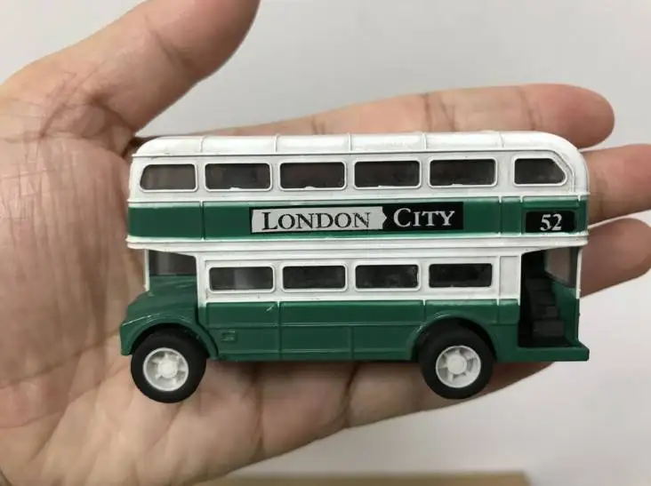 ロンドンバス レッド ダイキャスト 1:64 ダブルデッカー おもちゃ