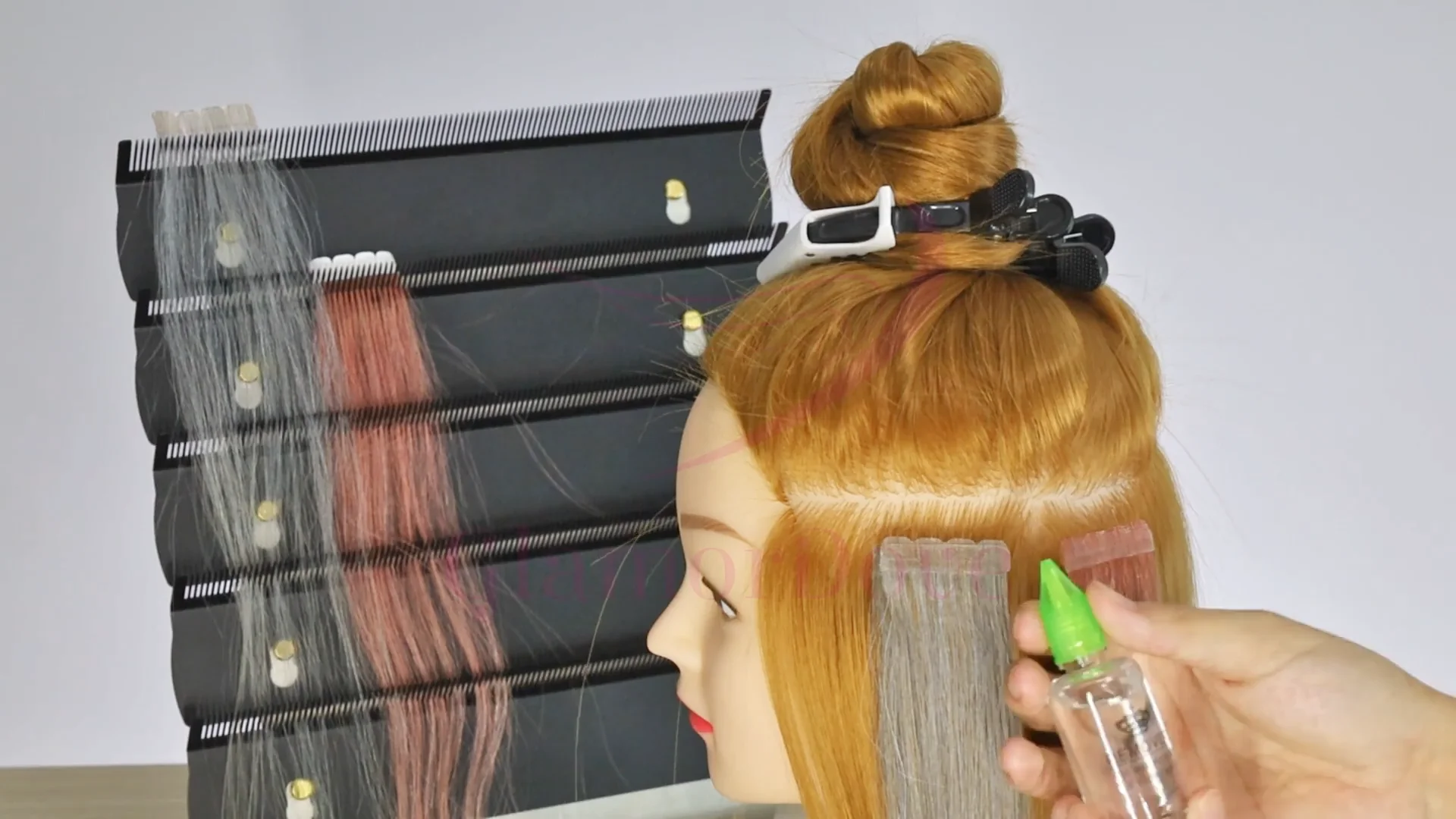 Custom Label Alcohol Based Tape Remover For Tape In Extensions And