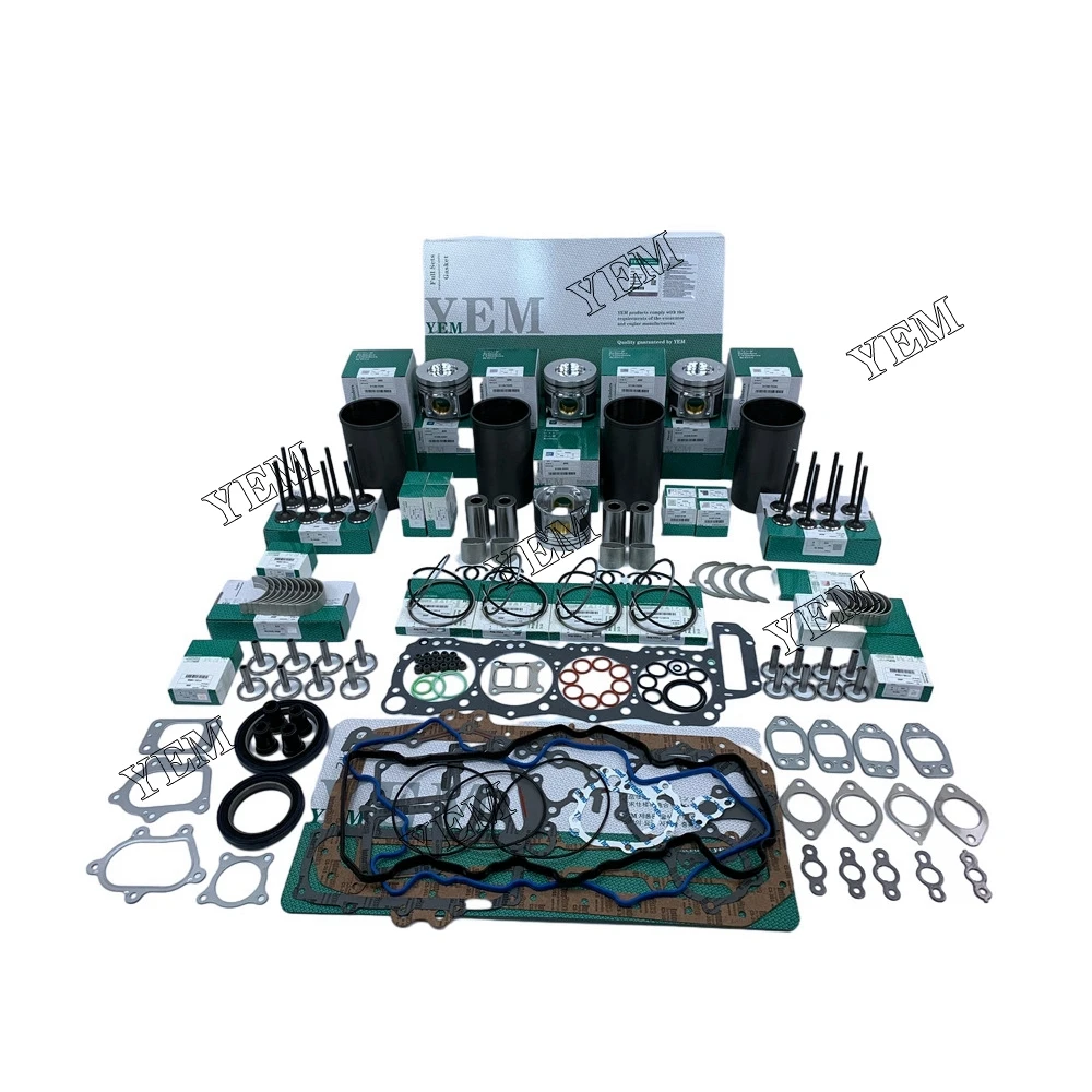Genuine Complete J05E Rebuild Kit Cylinder Liner Kit With Gasket Kit Bearing for Hino Engine