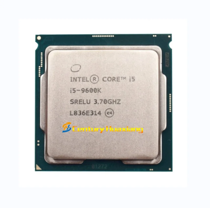 01Intel Core i5-9600 CPU 3枚 Intel CPU işlemci i5-9600K işlemci diğerleri ile CPU 3.7GHz 9M 95W