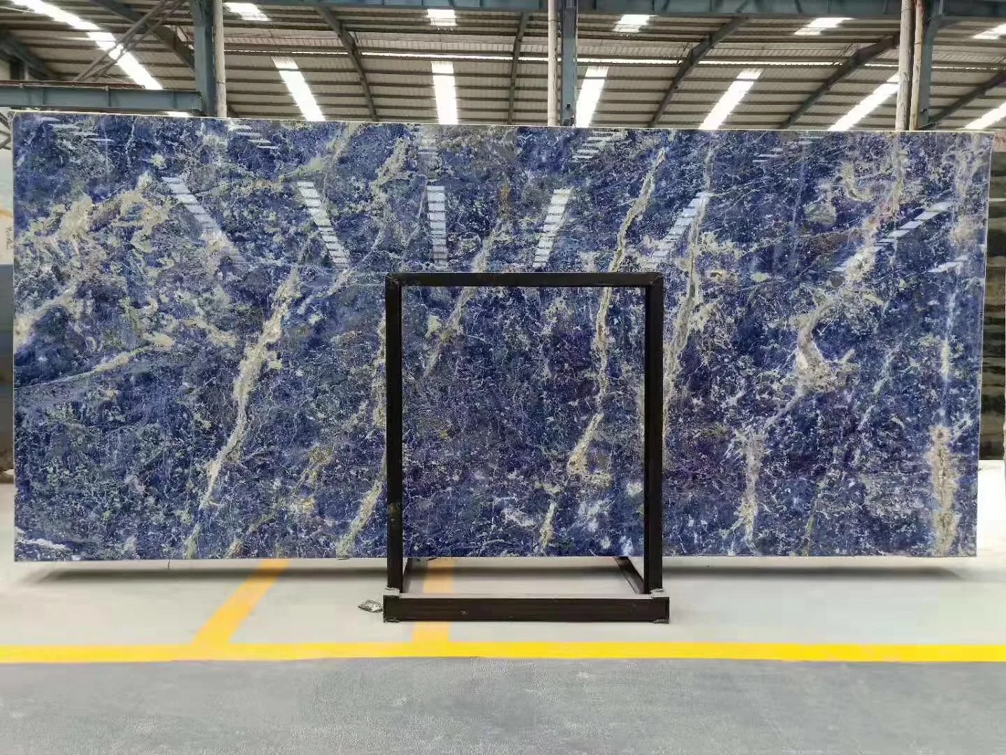 ブラジル産ボリビアンブルー大理石タイル（2400x1200mm）