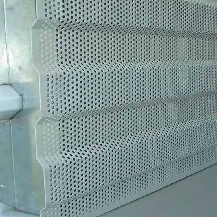 High-Speed Highway Railway Outdoor Eco-friendly Galvanized Steel Sound Barrier Modern Sound Insulation Fence Noise Absorption details