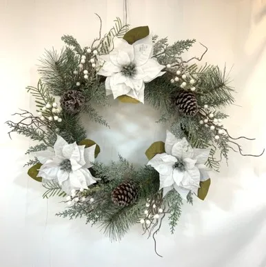 Dia24" Christmas Wreath  Home Decoration