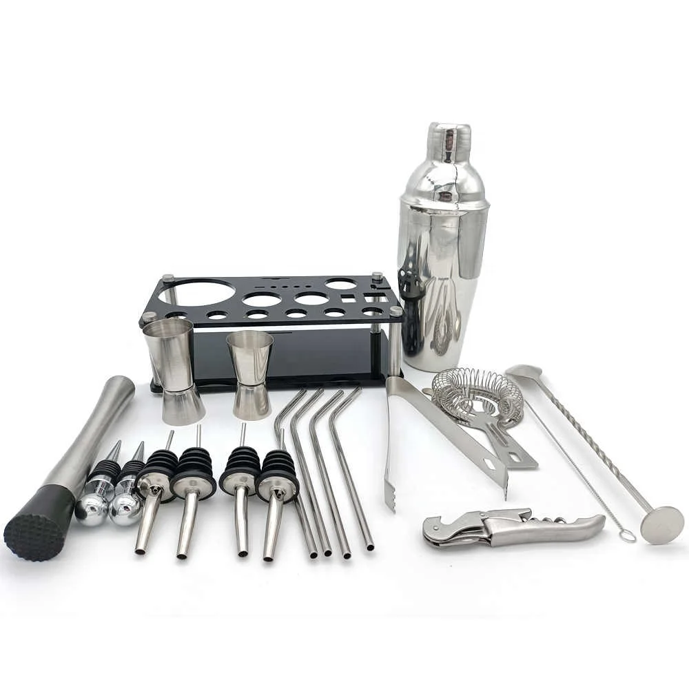 Wholesale 500ml Cocktail Drink Mixer Tool Set Stainless Steel