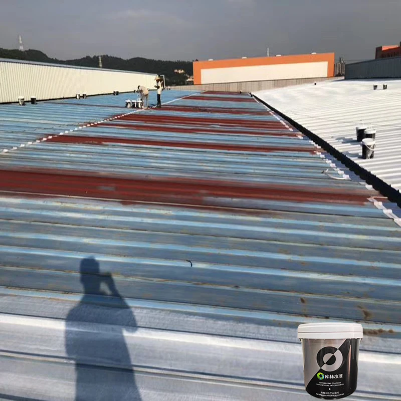 Eco-Friendly Color Steel Tile Metal Roof Paint Special Anti-Rust Waterborne Industrial Varnish for Electrical Insulation