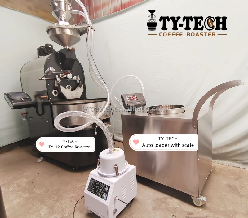 Ty Tech Factory Directly Supply Price 5kg 6kg 10kg 12kg Amazon Coffee Roaster Tostadoras De Cafe