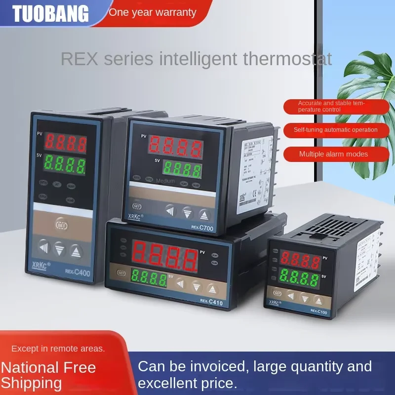 Controlador digital de temperatura PID XRKC ODM OEM REX-C100, C400, C700, C900 y M*DA, termostato industrial para horno de secado