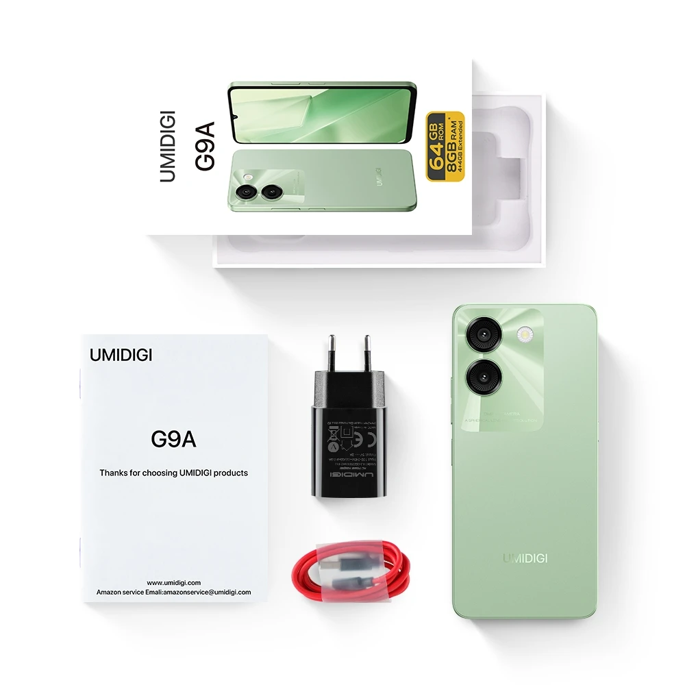Cheapest UMIDIGI G9A 4G Face Unlock Smart Phone 4GB+64GB