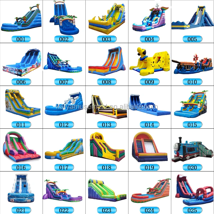 Commercial Inflatable Water Slides Size Inflatable Water Slide With ...