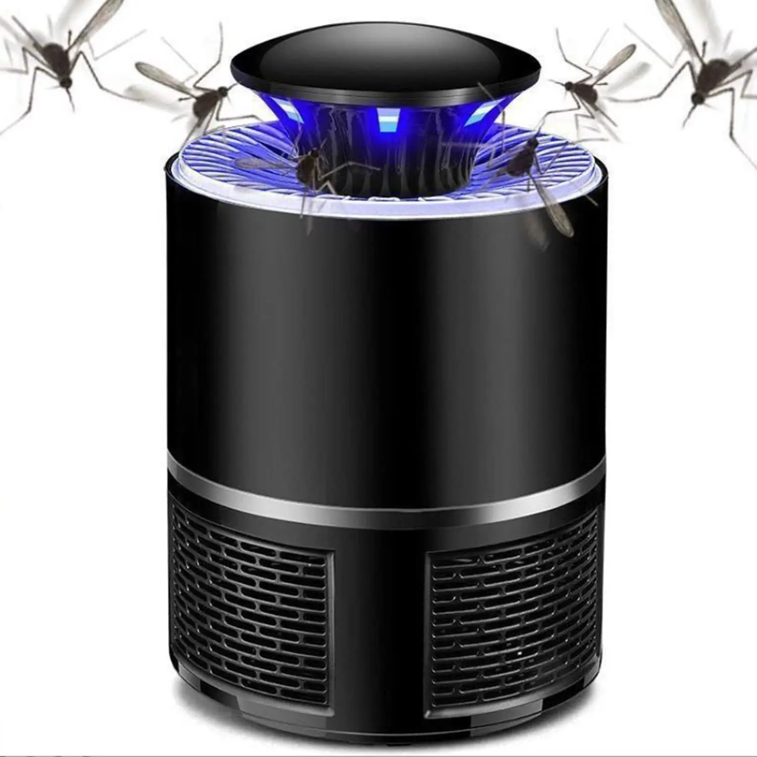 OEM Mosquito killer lamp fly moth insect killer Non-toxic photocatalys fan suction noiseless  electric Electric Mosquito Killers supplier