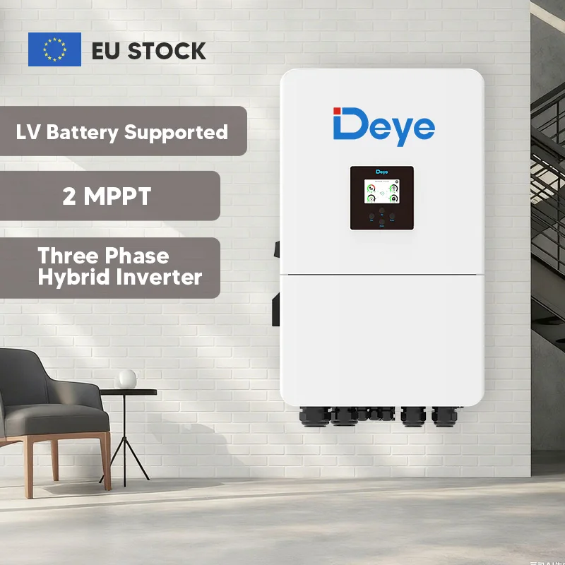 New Deye SUN-3/5/6//8K-SG05LP3-EU-SM2 36kw 8kw 12kw 10kw 15kw 20kw Three 3 Phase Hybrid Inverter for Home Solar System