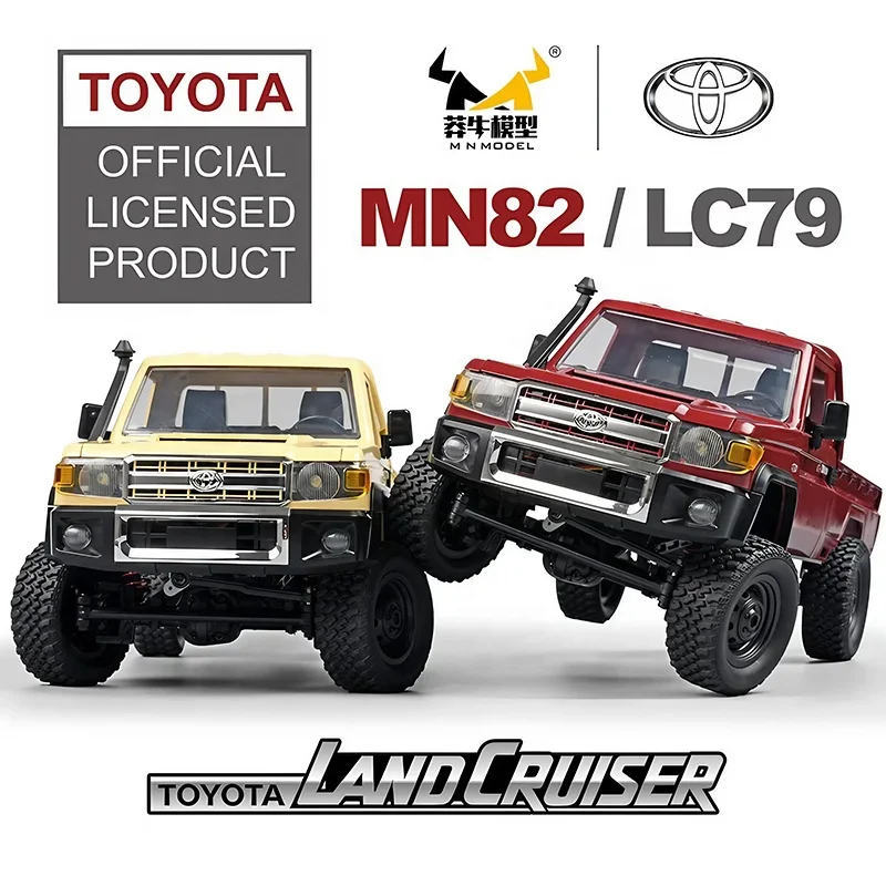 MN82 Land Cruiser LC79 RC Rock Crawler - 1/12th Scale