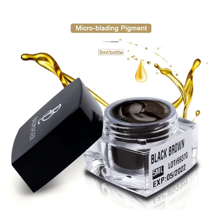 Professional Eyebrow Microblading Pigment Biomaser Cream Permanent Makeup Tattoo Ink