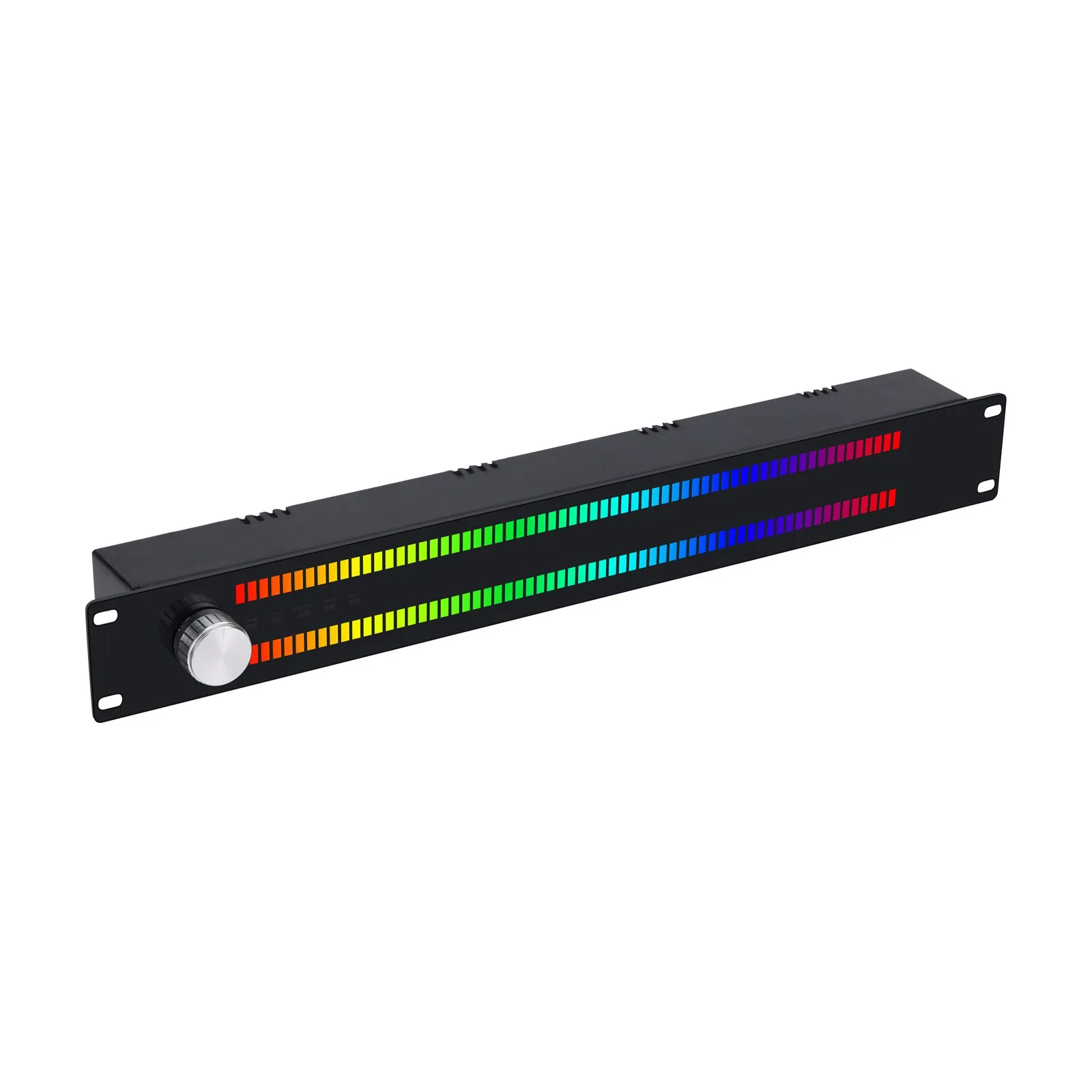 LED Musikspektrum VU Meter Mit 384 LEDs – Sprachsteuerung & Audio-Anzeige, 12 Modi, USB, Für Partys & Atmosphere