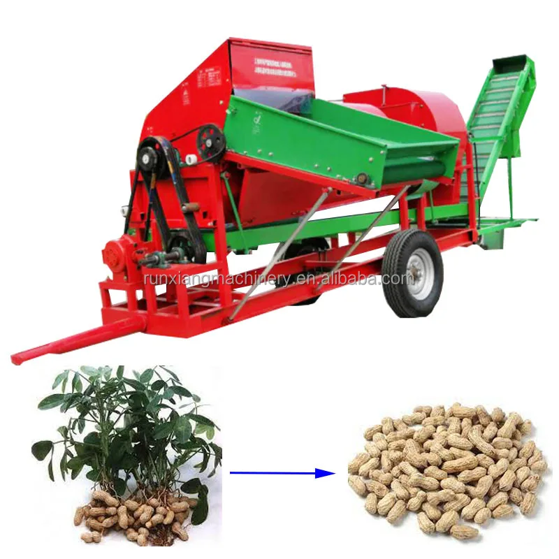 Farm Harvester Machine Tractor Pto Driven Fresh Groundnut Harvesting ...
